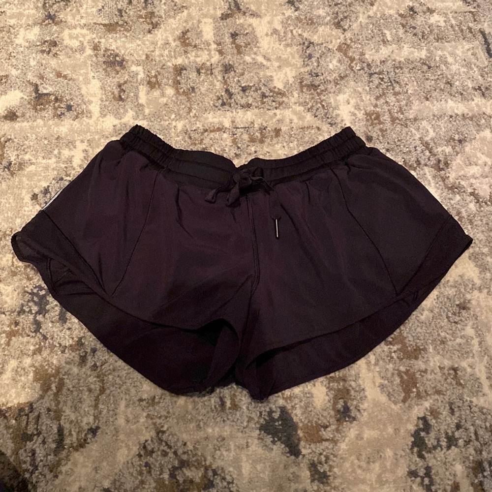 Black lululemon shorts